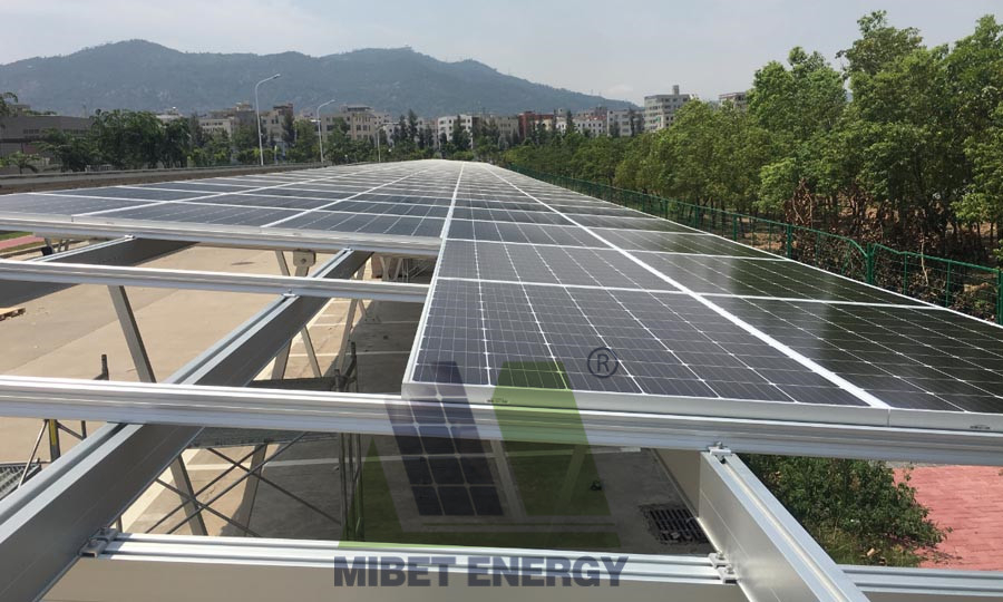 江蘇光伏車(chē)棚支架系統(tǒng)項(xiàng)目