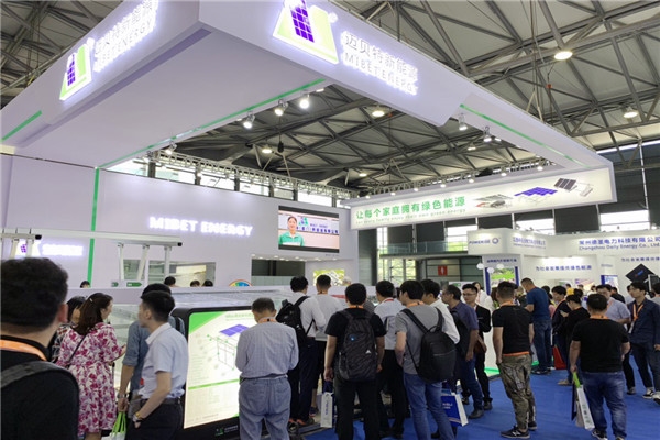 SNEC 首日|邁貝特新能源光伏支架深受好評