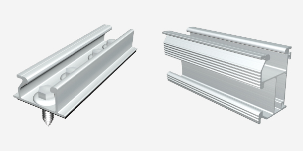梯形彩鋼瓦太陽能短導(dǎo)軌-3 梯形彩鋼瓦太陽能短導(dǎo)軌-3