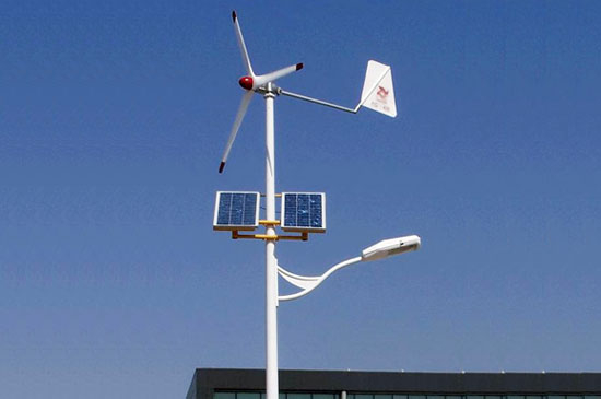 太陽能風光互補路燈由哪幾個部件組成？