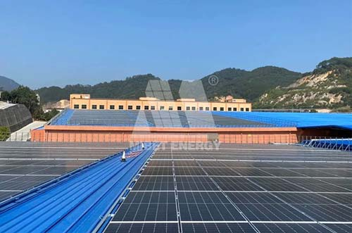 大放光彩！邁貝特8MW彩鋼瓦項目撐起一片光明！