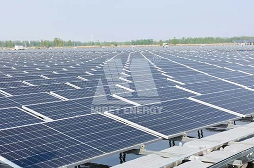 72MW！邁貝特江蘇沛縣水上光伏電站項目閃耀上線！