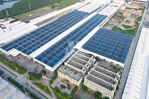 邁貝特助力嘉俊陶瓷21.5MW屋頂項(xiàng)目成功發(fā)電！