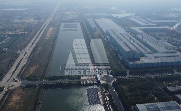 寶武鋼鐵水上漂浮太陽(yáng)能項(xiàng)目