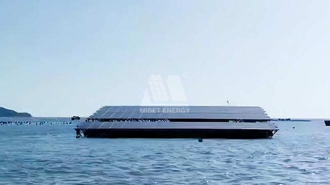 邁貝特多點(diǎn)球狀結(jié)構(gòu)海上光伏平臺實(shí)證應(yīng)用